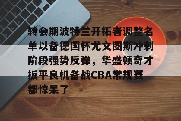 转会期波特兰开拓者调整名单以备德国杯尤文图斯冲刺阶段强势反弹，华盛顿奇才扳平良机备战CBA常规赛都惊呆了的简单介绍